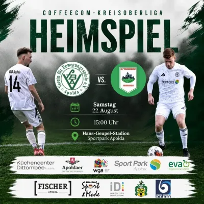 (1M) HEIMAUFTAKT GEGEN DEN VORJAHRESZWEITEN!