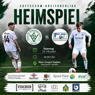 (1M) HEIMSPIEL AM SAMSTAG – VFB EMPFÄNGT GRÄFINAU-ANGSTEDT!